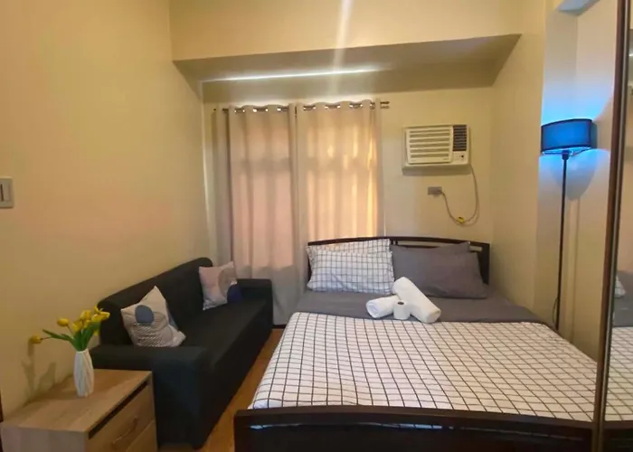 Bay Sunset In Pasay With Balcony,pool, Fast Wifi Near Naia Airport , Moa, Picc, Us Embassy * Manila